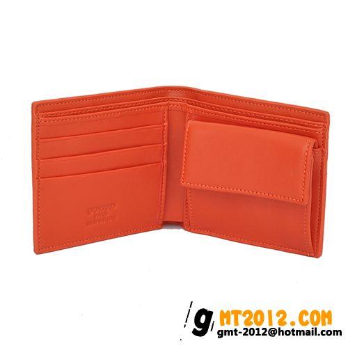 GOYARD ゴヤールスーパーコピー 二つ折り財布 オレンジ GOYARD-122